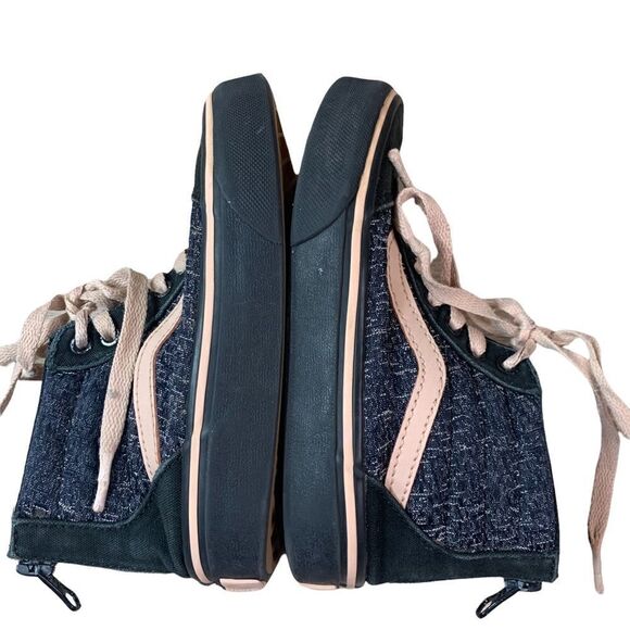 Old Skool toddler girl high top Vans - Picture 8 of 15